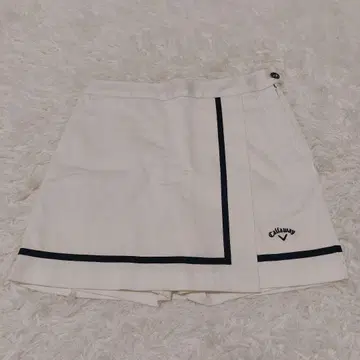 캘러웨이 골프 스커트 큐롯 스커트 화이트 M 사이즈