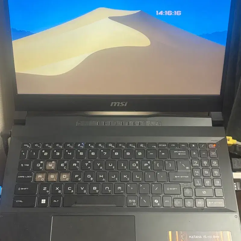 MSI Katana 15 i9-14900hx 16gb RTX5060 +