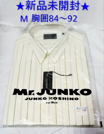 새상품 Mr. JUNKO 와이셔츠 M 사이즈 스트라이프