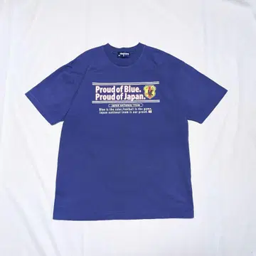 [ JFA ] 00s 축구 일본 대표 공식 프로모션 T셔츠 블루