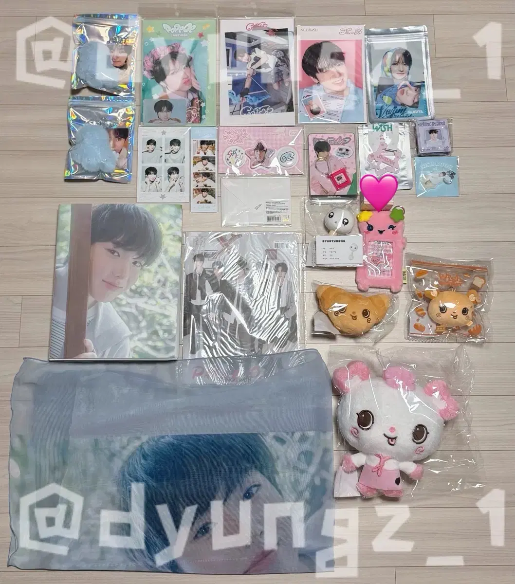 NCT WISH Sakuya goods MD official goods quick sale unstanning disposal sealed new item bulk