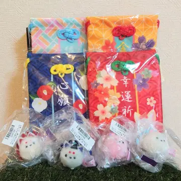 쵸콘과 구미호님 부적 복조리 & 폭신폭신 퐁참 전 8종 컴플리트