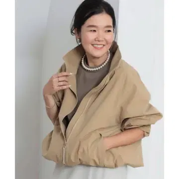 새상품급 LEE x Demi-Luxe BEAMS 오버 스탠드 블루종 M