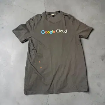 [초레어! 한정판] Google Cloud 캐릭터 T셔츠 - M 사이즈