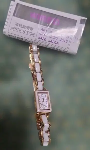 배터리 교환 완료 세이코 와이어드 에프 SEIKO WIRED f 생활 방수