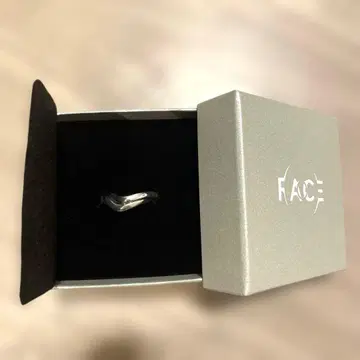 박스 포함 미사용 새상품 지민 FACE JIMIN 굿즈 반지 실버