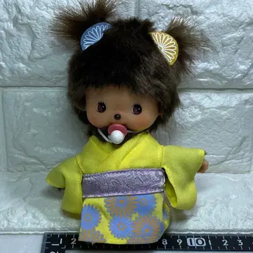 Bebichhichi 베비치치 국화 기모노 [14cm] 옐로우 컬러