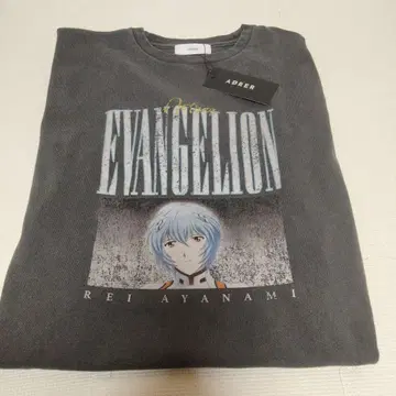 ADRER 한정판 콜라보 EVANGELION 아야나미 레이 T셔츠