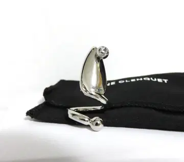 새상품 JUSTINE CLENQUET DEMON NAIL RING 실버