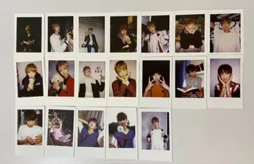 세븐틴 the8 민하오 디에이트 트레이딩 카드 폴라로이드 포토 카드