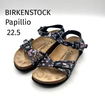 버켄스탁 Papillio 꽃무늬 샌들 35 22.5 스트랩