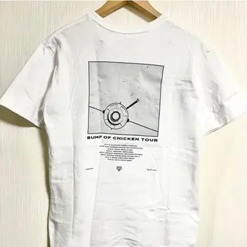BUMP OF CHICKEN 홈시크 위성 2024 티셔츠 화이트