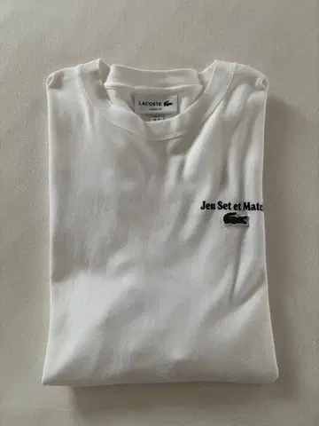 LACOSTE Jeu Set et Match 반팔 티셔츠 XS