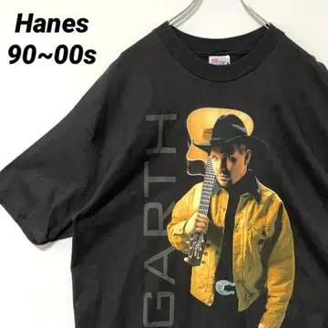 T-963 90~00s Hanes 가스 브룩스 밴드 티셔츠 XL