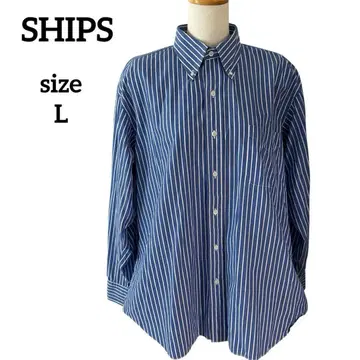 [레어/90s] SHIPS 쉽스 버튼 다운 셔츠 빈티지 L