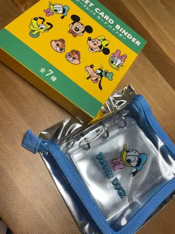 디즈니 시크릿 카드 바인더 도널드 덕