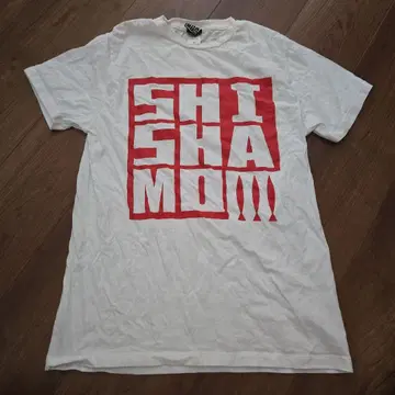 SHISHAMO 밴드 티셔츠 화이트