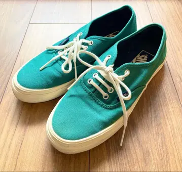 VANS 반스 AUTHENTIC 오센틱 캔버스 그린
