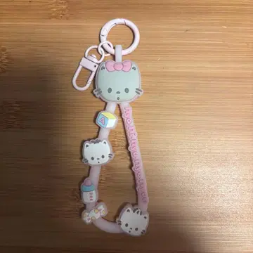 냐니뉴녜뇽 산리오 캐릭터 대상 고무줄 키링