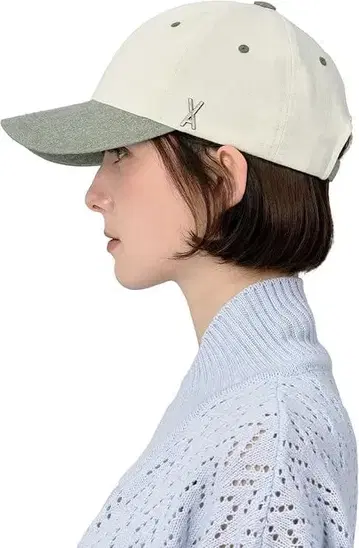 VARZAR 바자르 VA 스터드 투톤 볼캡