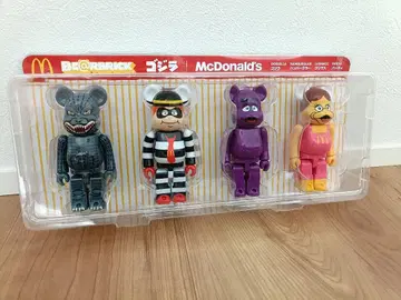 BE@RBRICK 맥도날드 고질라 4PCS SET