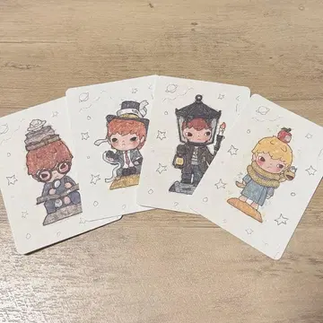 POP MART hirono 어린 왕자 4종