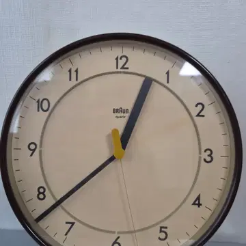 【未使用新品】 BRAUN ABK40 type 4823 MOMA 브라운 벽시계 디터람스디자인 ABK 40 (Type 4823) 판매합니다