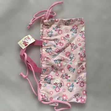 미사용! 호빵맨 뮤지엄 짤랑이 복조리 핑크