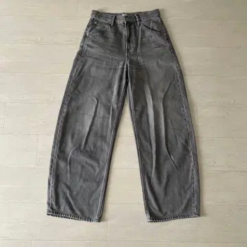 유니클로 UNIQLO JEANS 와이드 핏 청바지 배기 size24