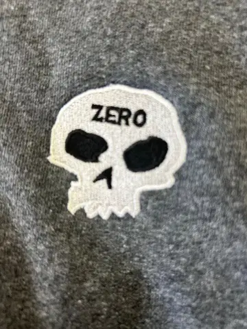 레어 ZERO SKATEBOARDS 맨투맨 트레이닝복 제로 스케이트보드