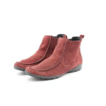 ecco 에코 천연 가죽 스웨이드 부츠(23.5cm 2E) 컨디션 최상
