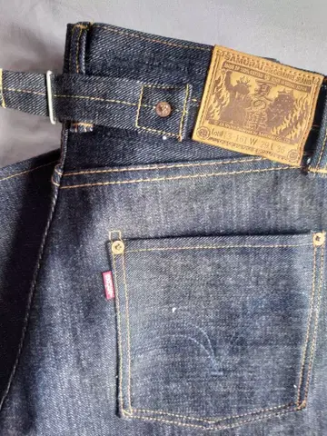 데드 SAMURAI JEANS 여름의 진 스트레이트 데님 W29 L36