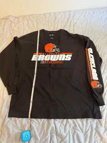 NFL 클리블랜드 브라운스 긴팔 티셔츠