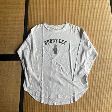 [ 레어 ] BuddyLee 버디리 긴팔T셔츠 롱T 화이트