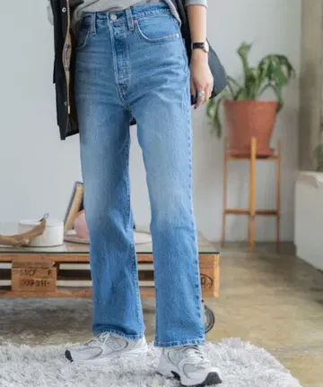 프릭스스토어 LEVI'S/리바이스 스트레이트 앵클 데님