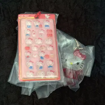 크리스탈 메지루시 액세서리 모자 꽁지 드롭 미니어처 참 키티