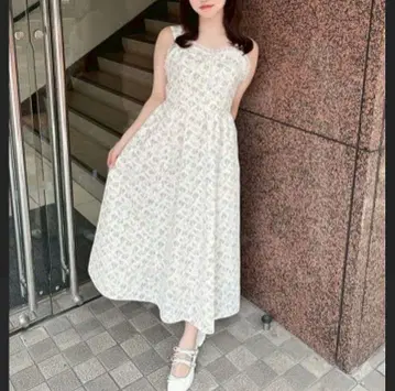 꽃무늬 레이스 원피스 evelyn