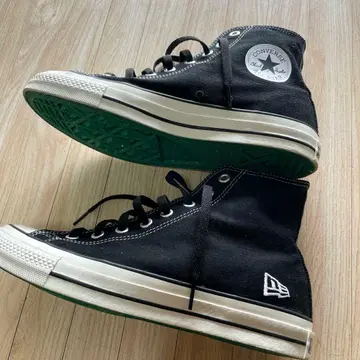 [레어] 컨버스 올스타 Hi 뉴에라 콜라보 블랙 26cm