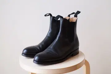 J.M WESTON 705 첼시 부츠/사이드 고어 부츠 블랙