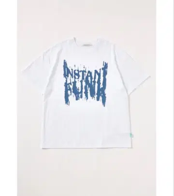 InstantFunk 데미지 그래픽 T셔츠
