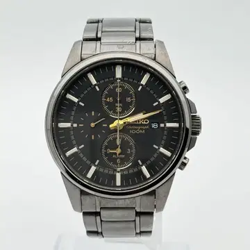 SEIKO 세이코 크로노그래프 손목시계 7T62-0LD0