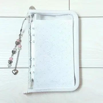 ourmotif 한국 작가 A6 바인더 화이트 아워모티브