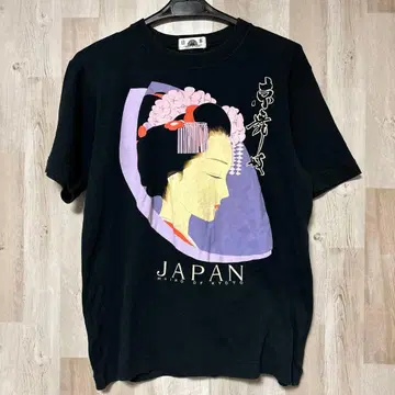 90's 수베니어 일본제 교토 마이코 t셔츠 빈티지 t