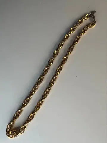 Vendome 빈티지 체인 목걸이 골드 컬러