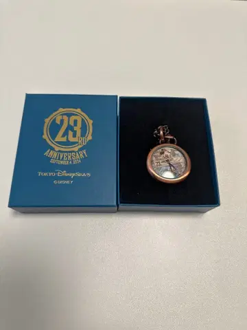 디즈니 씨 23주년 회중시계