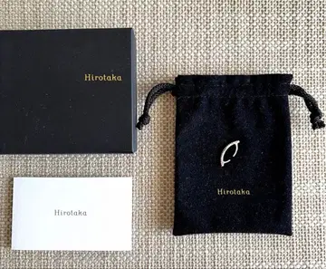 Hirotaka BOW 다이아몬드 이어커프 wg
