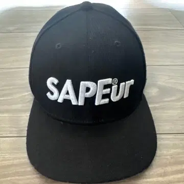 사풀 SAPEur 스냅백 캡 YOUTH 블랙