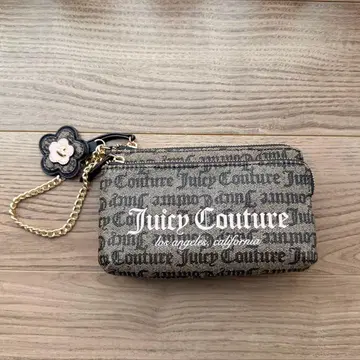 미사용 새상품 택 포함 Juicy Couture 더블 지퍼 지갑 파우치