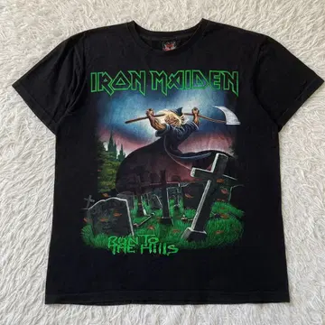 IRON MAIDEN 아이언 메이든 밴드T셔츠 구제 의류 T셔츠 468