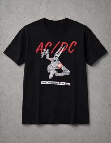 죠죠 jojo 티셔츠 ACDC d4C tee sbr 아라키 히로히코